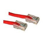 Cablestogo Cat5E Crossover Patch Cable Red 1m (83332)